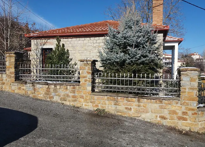 Traditional Stone House In Grevenon